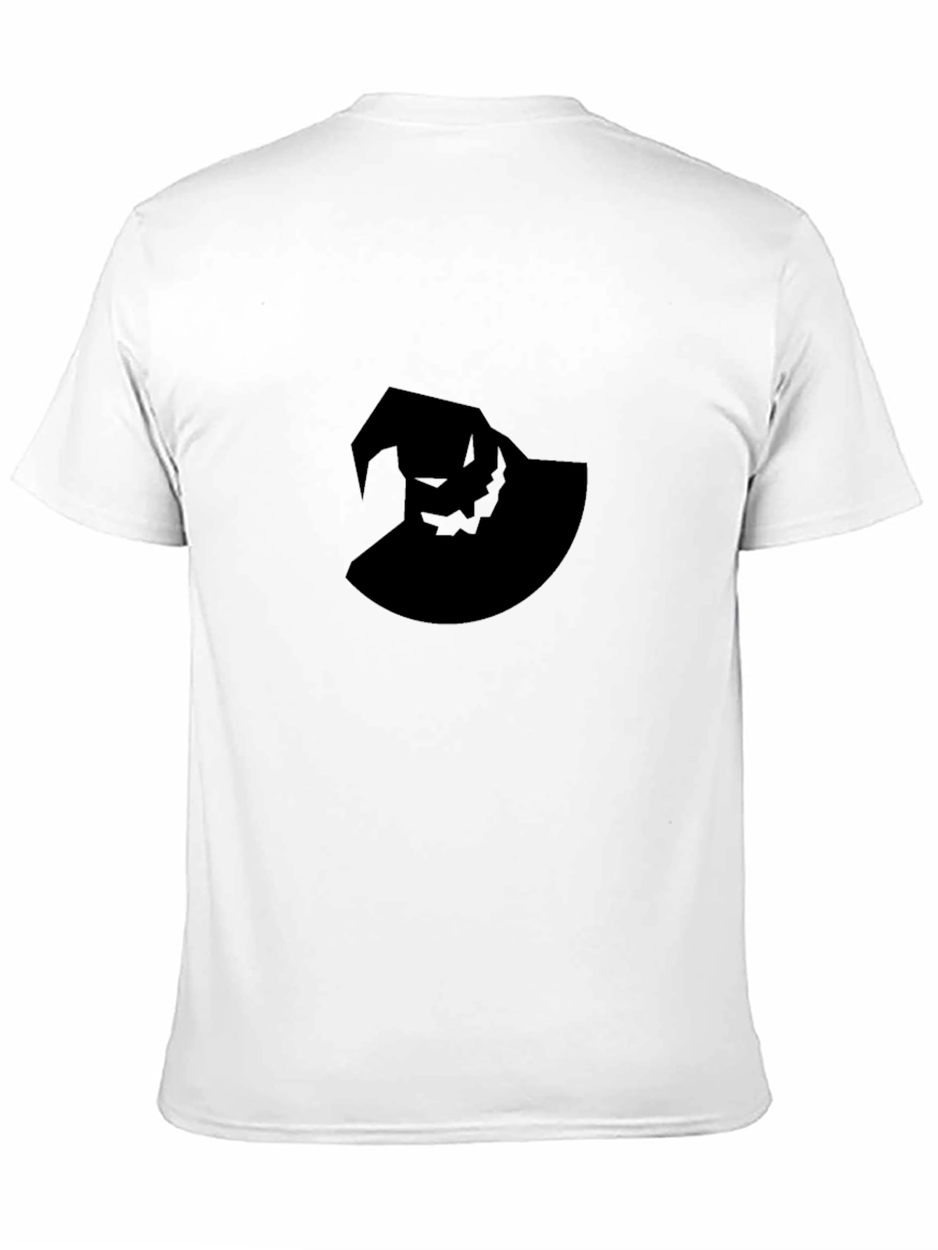 Spooky Hat Graphic Tee - Black Cotton Comfort