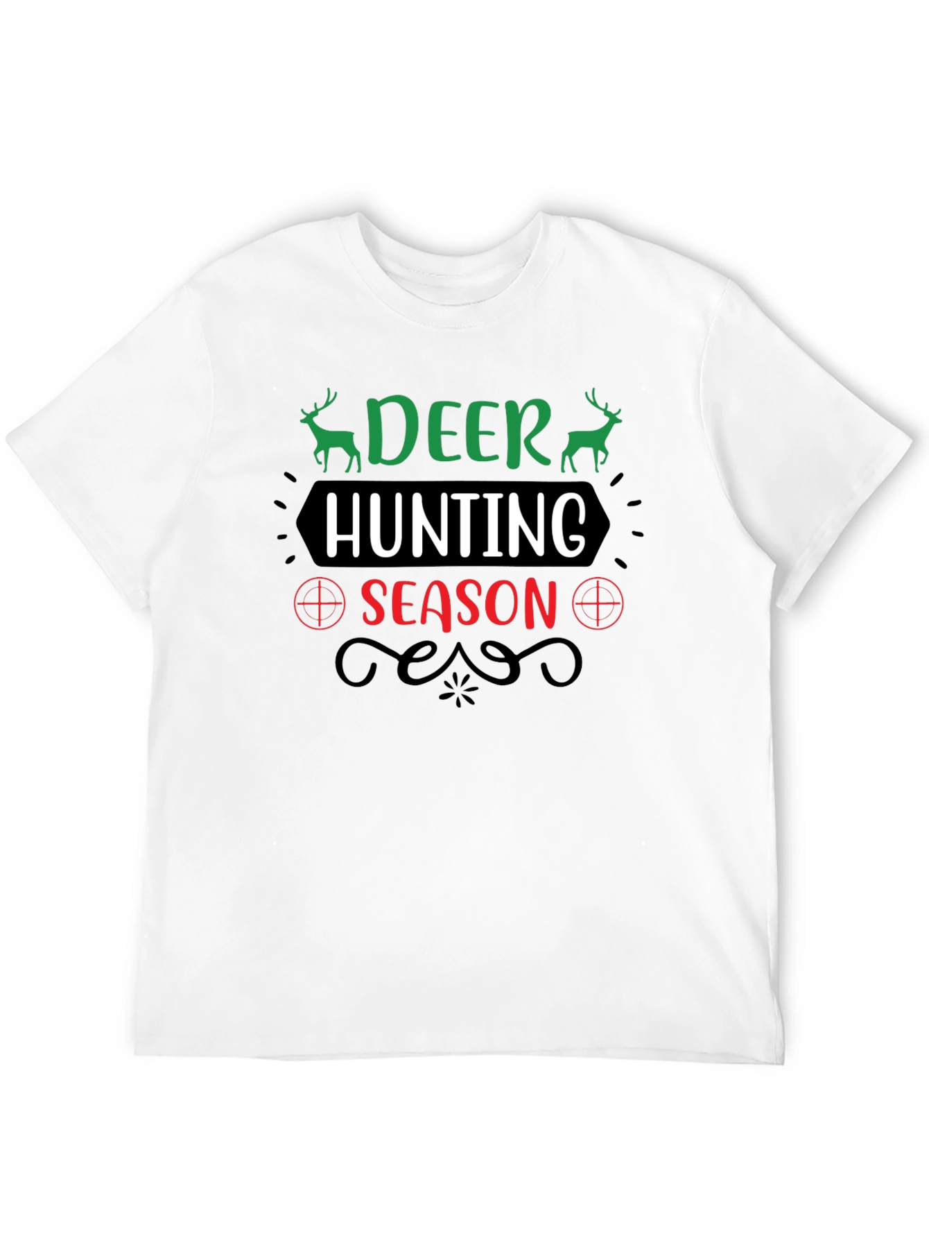 Deer Hunting Season Graphic T-Shirt