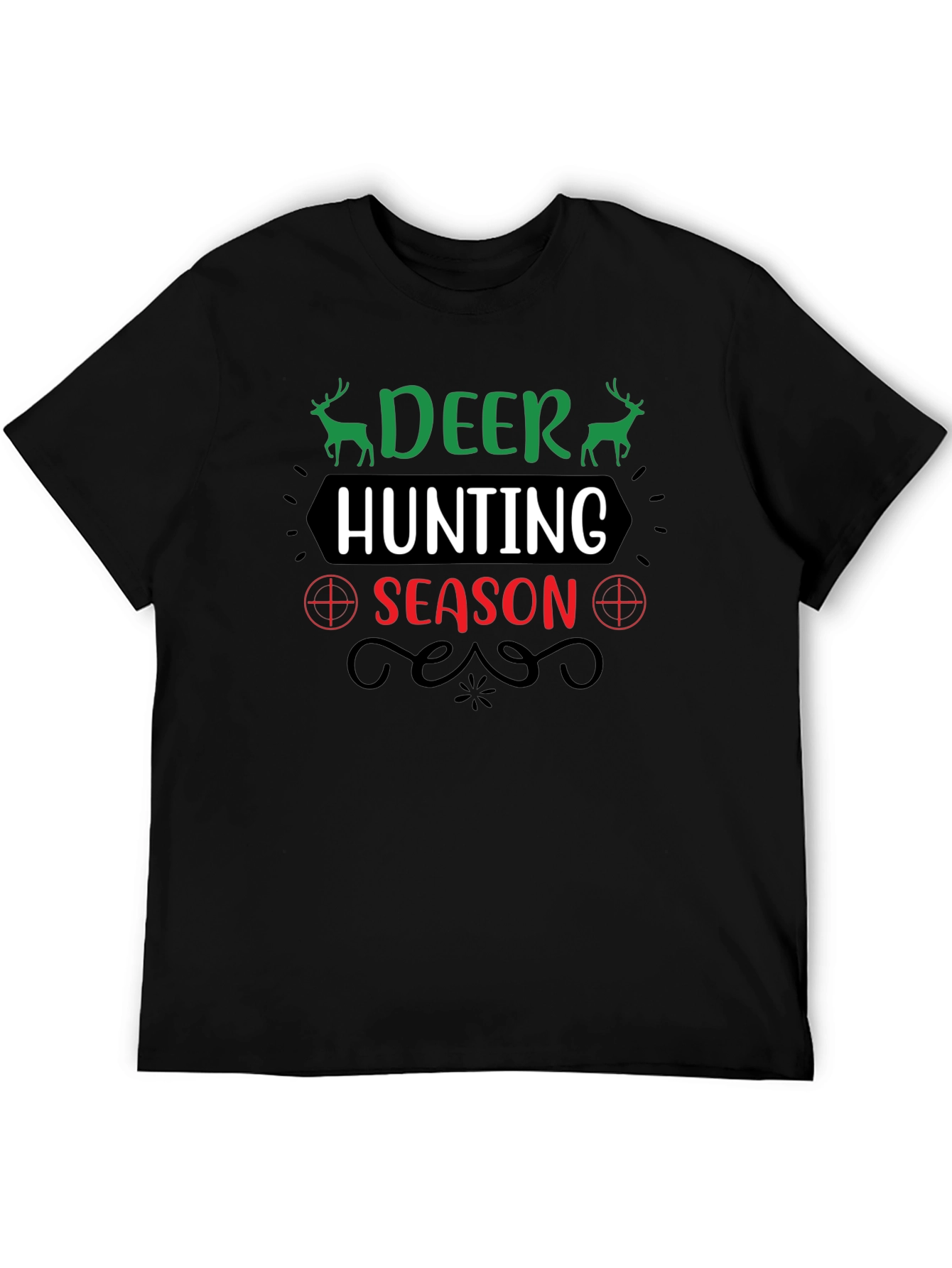 Deer Hunting Season Graphic T-Shirt