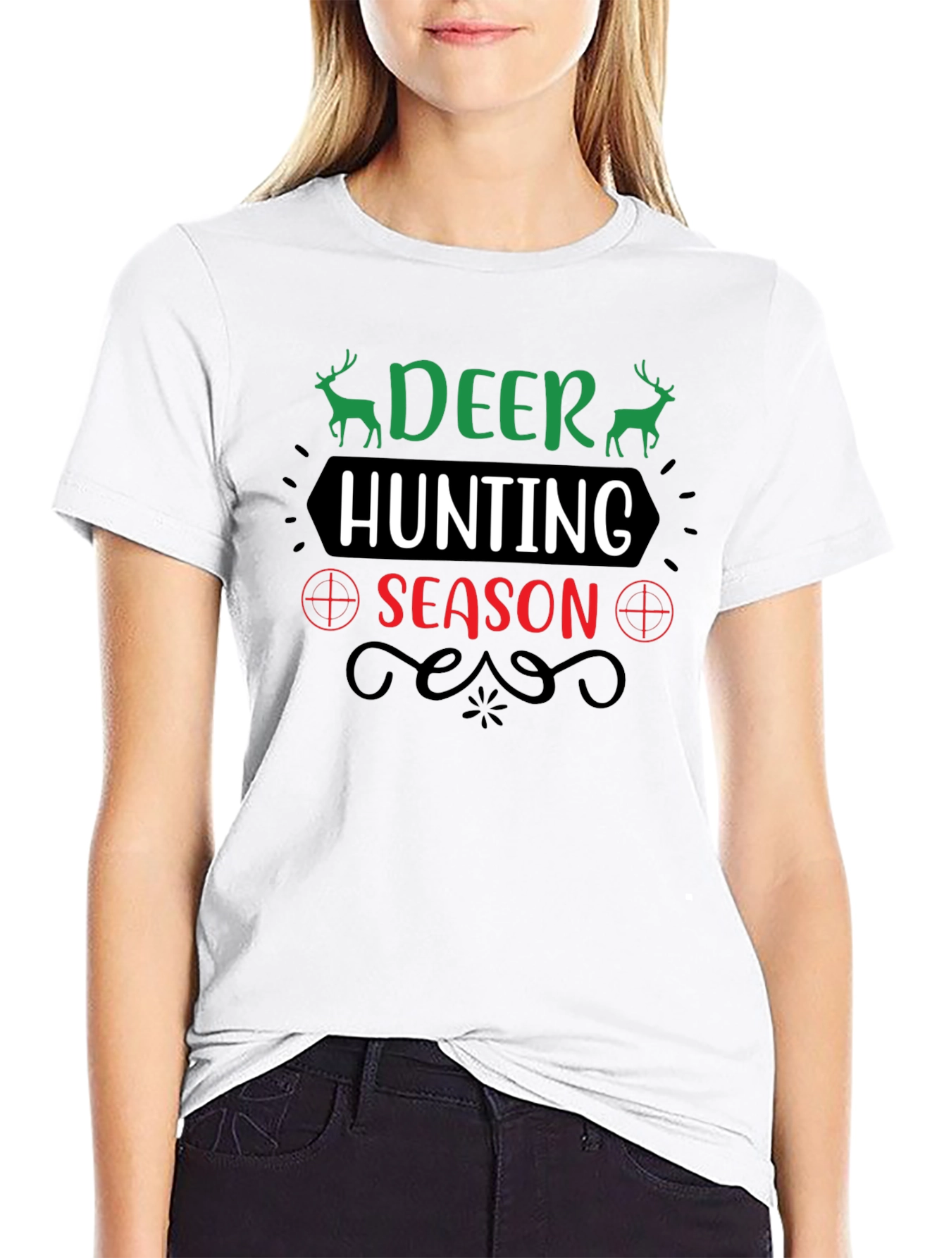 Deer Hunting Season Graphic T-Shirt