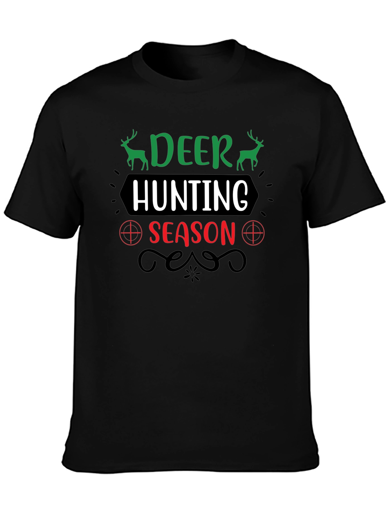 Deer Hunting Season Graphic T-Shirt
