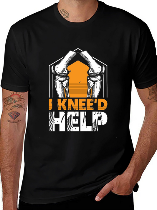 I Kneed Help T-Shirt Funny Orthopedic Tee