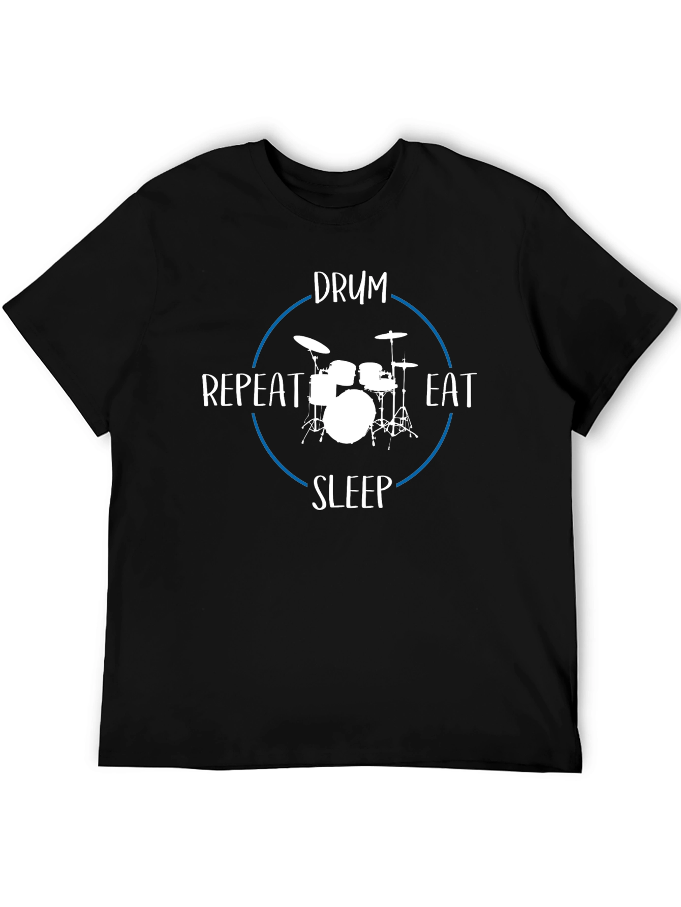 Drum Eat Sleep Repeat - Graphic T-Shirt