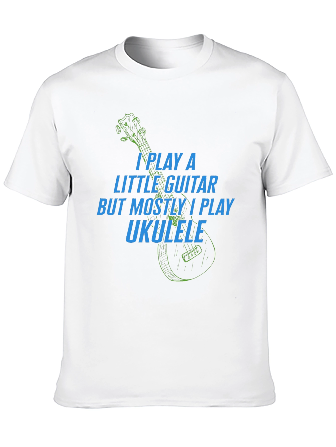 Ukulele Lover T-Shirt - Play Guitar Play Ukulele