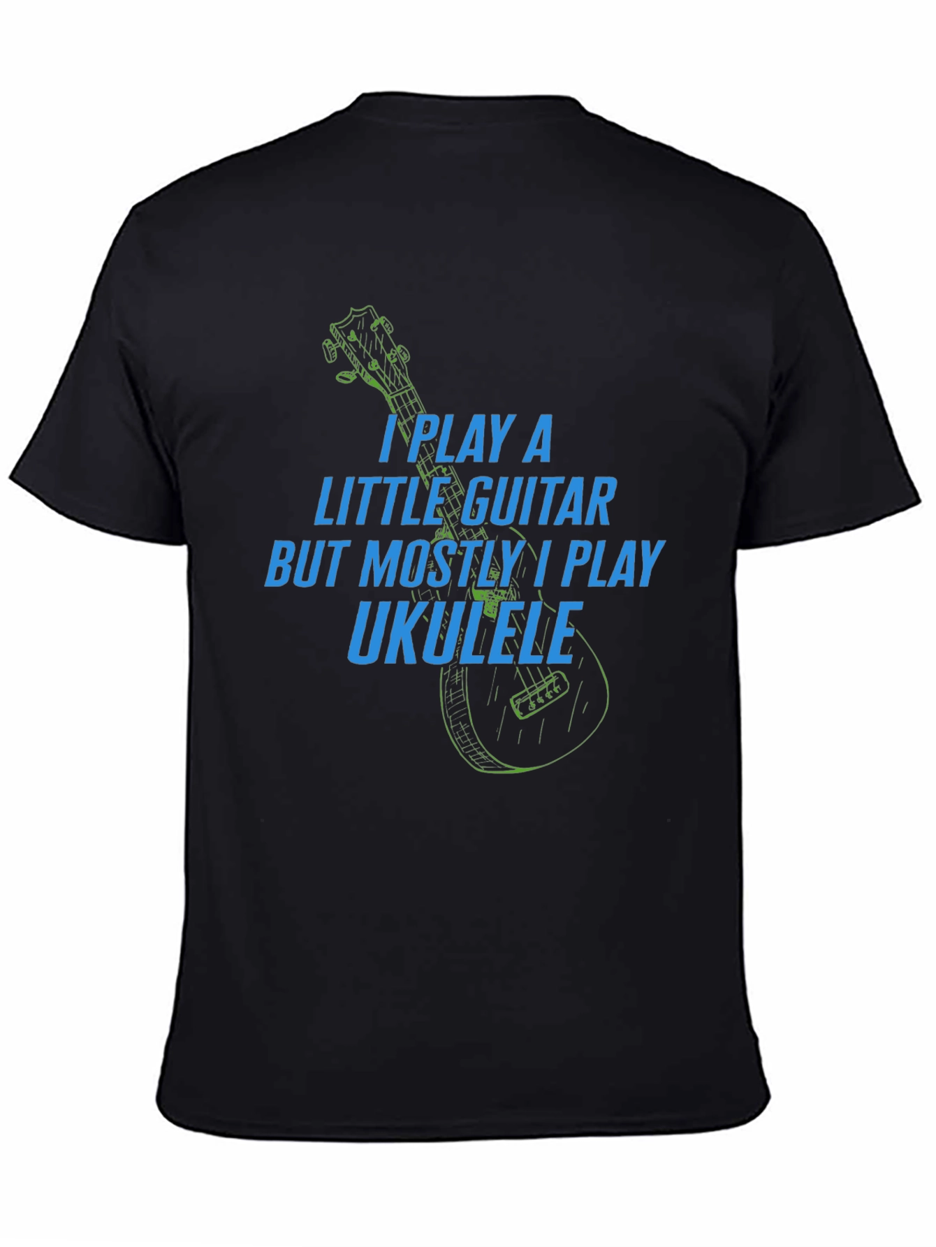 Ukulele Lover T-Shirt - Play Guitar Play Ukulele