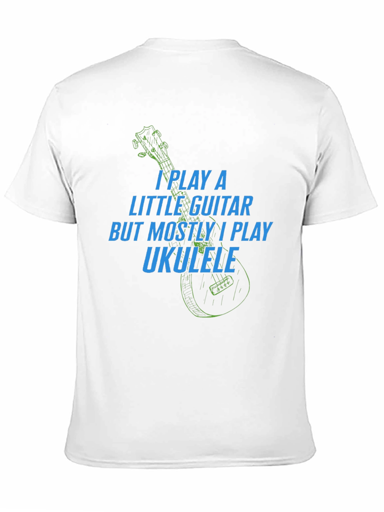 Ukulele Lover T-Shirt - Play Guitar Play Ukulele