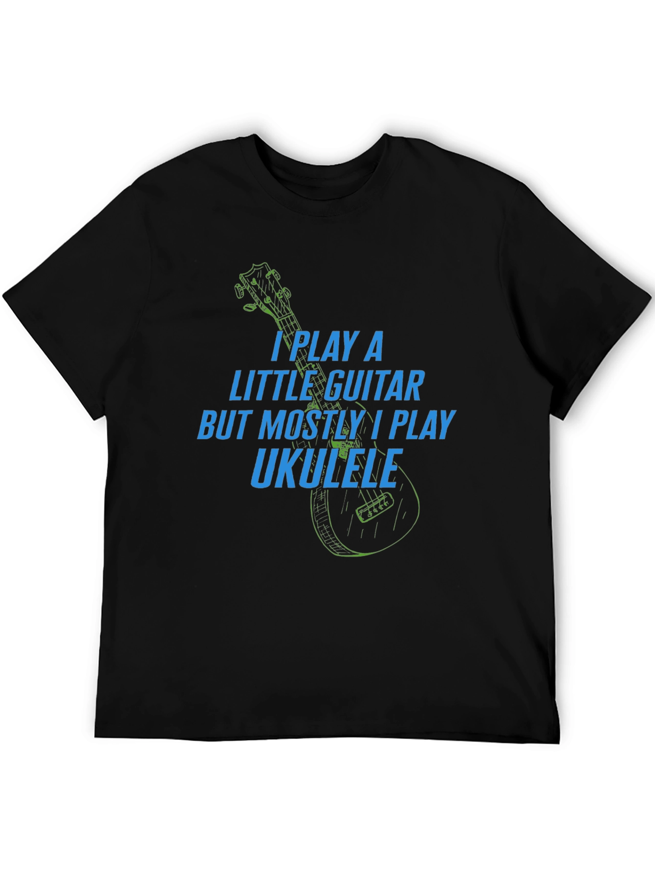 Ukulele Lover T-Shirt - Play Guitar Play Ukulele