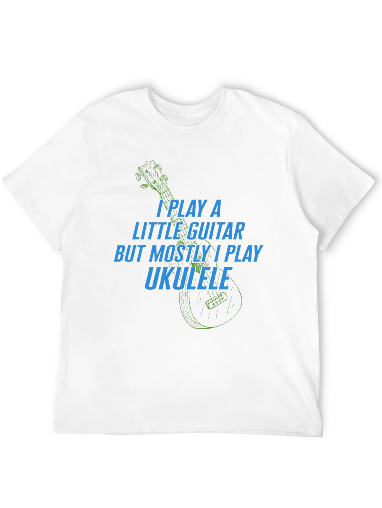 Ukulele Lover T-Shirt - Play Guitar Play Ukulele