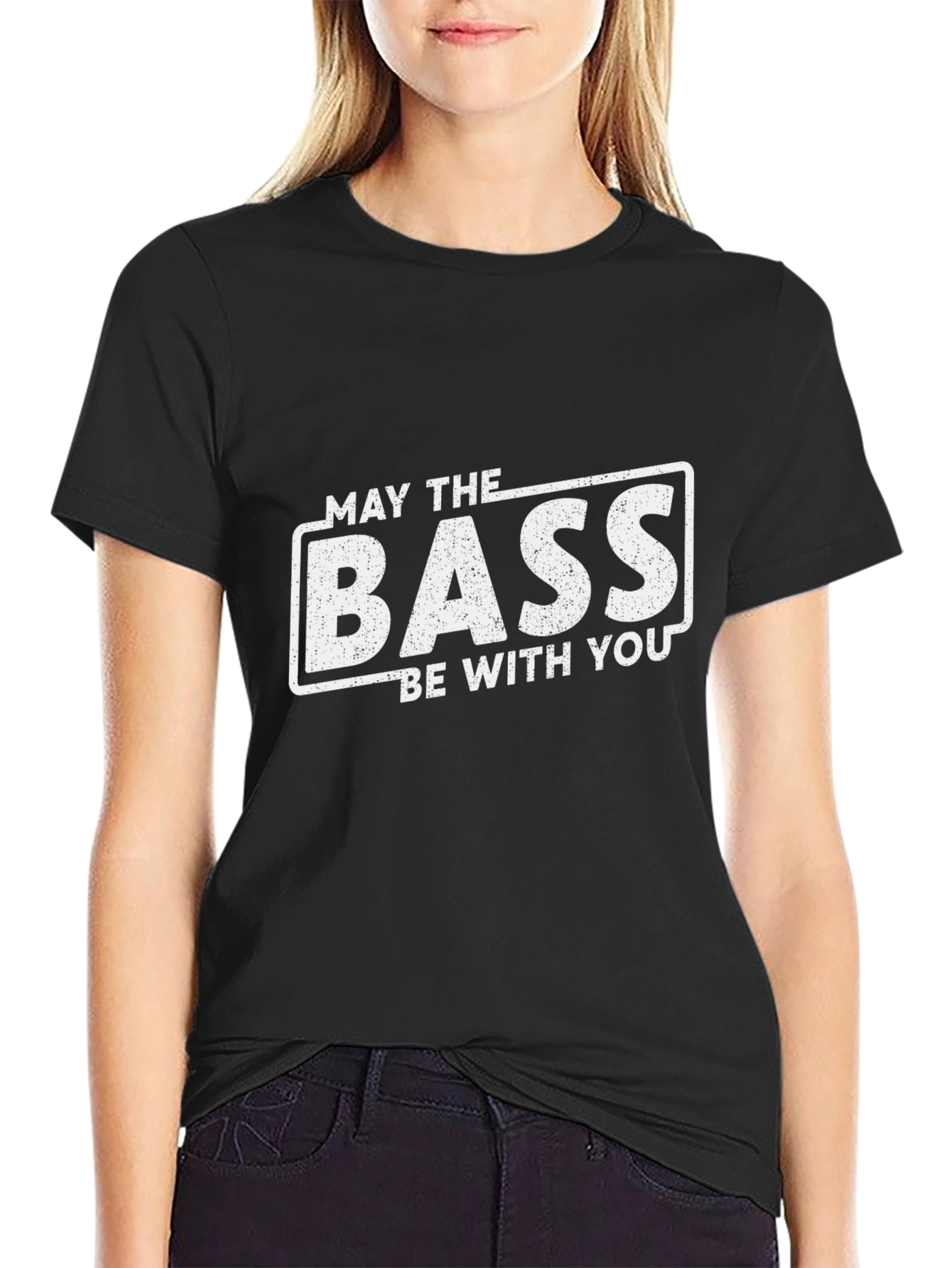 May The Bass Be With You Graphic T-Shirt