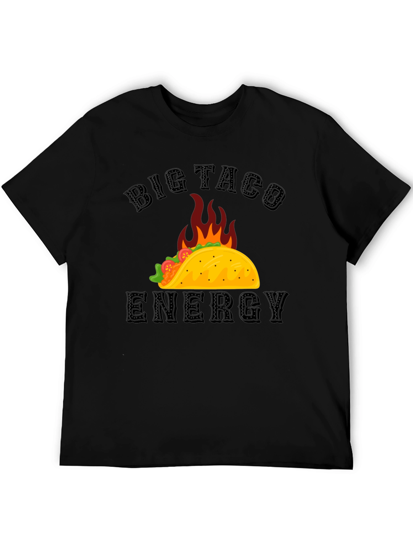 Big Taco Energy Graphic T-Shirt