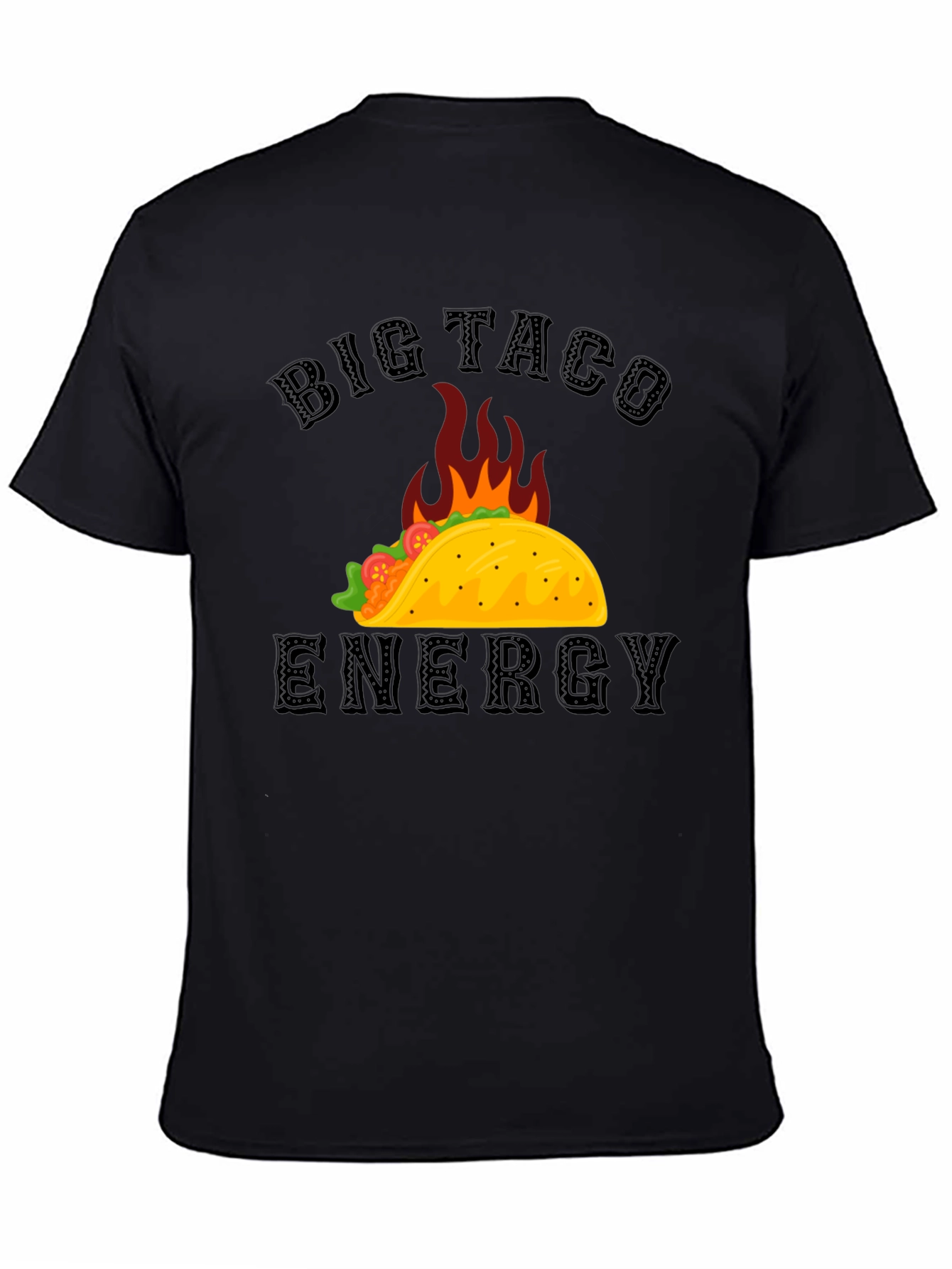 Big Taco Energy Graphic T-Shirt