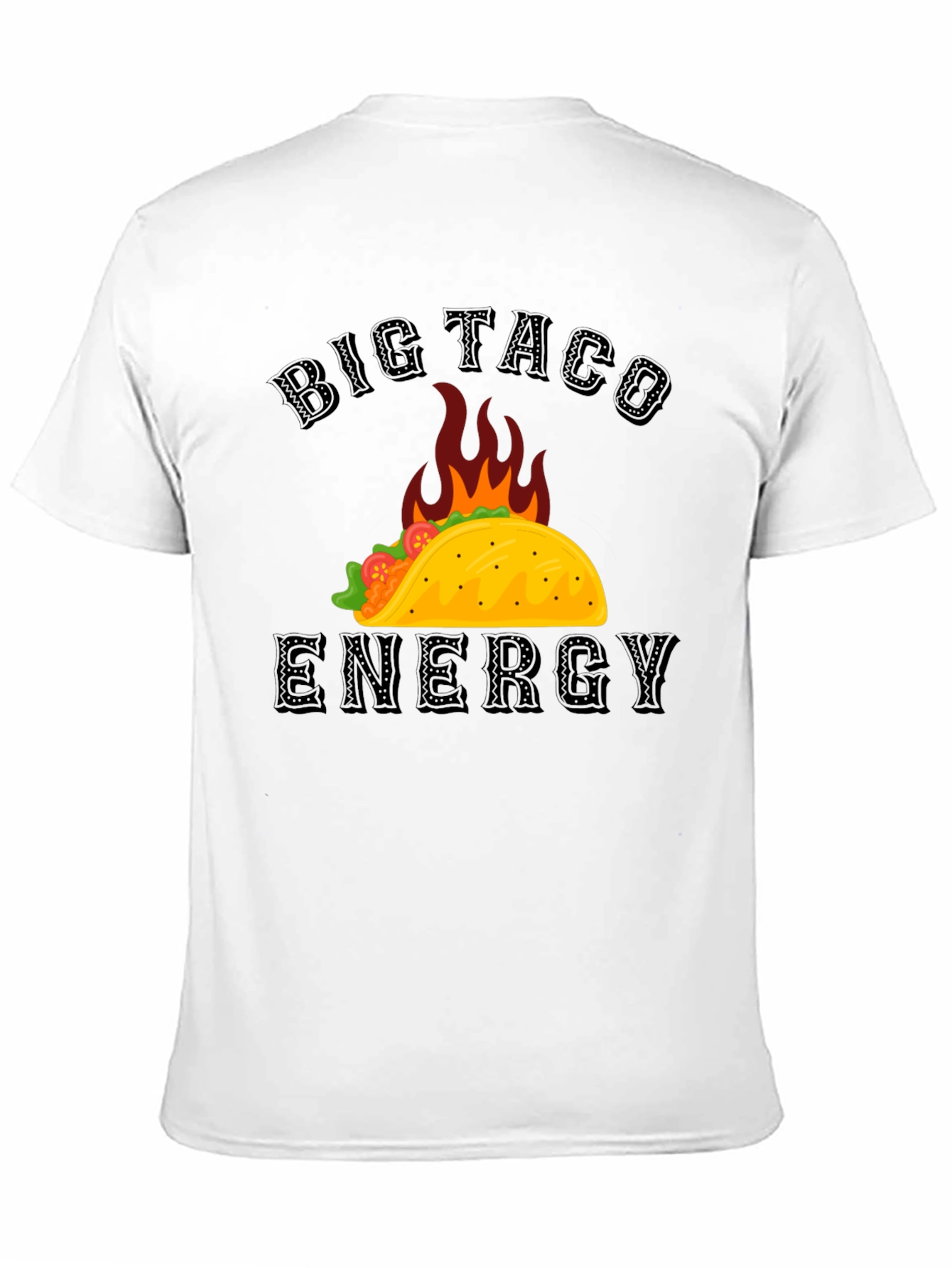 Big Taco Energy Graphic T-Shirt