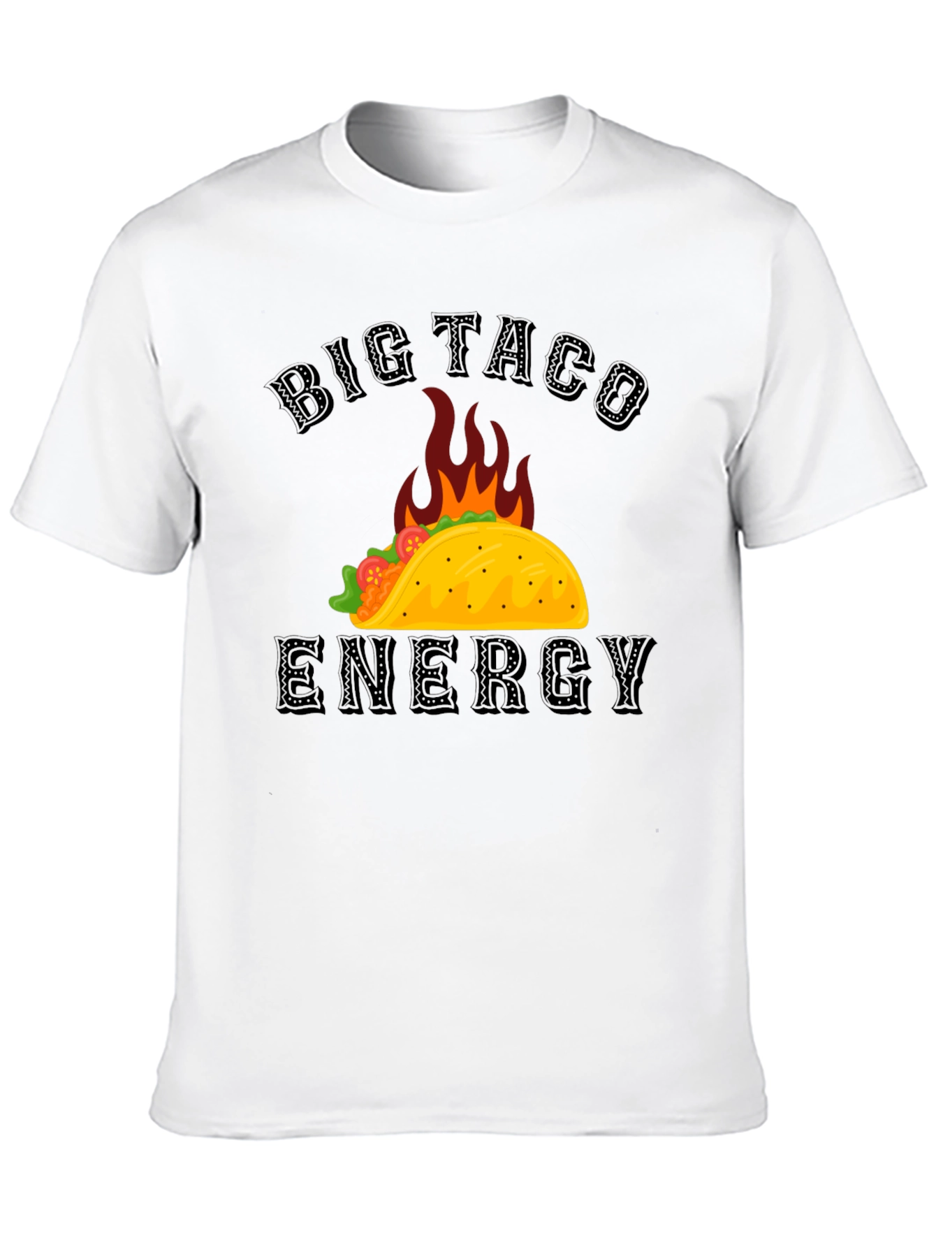 Big Taco Energy Graphic T-Shirt