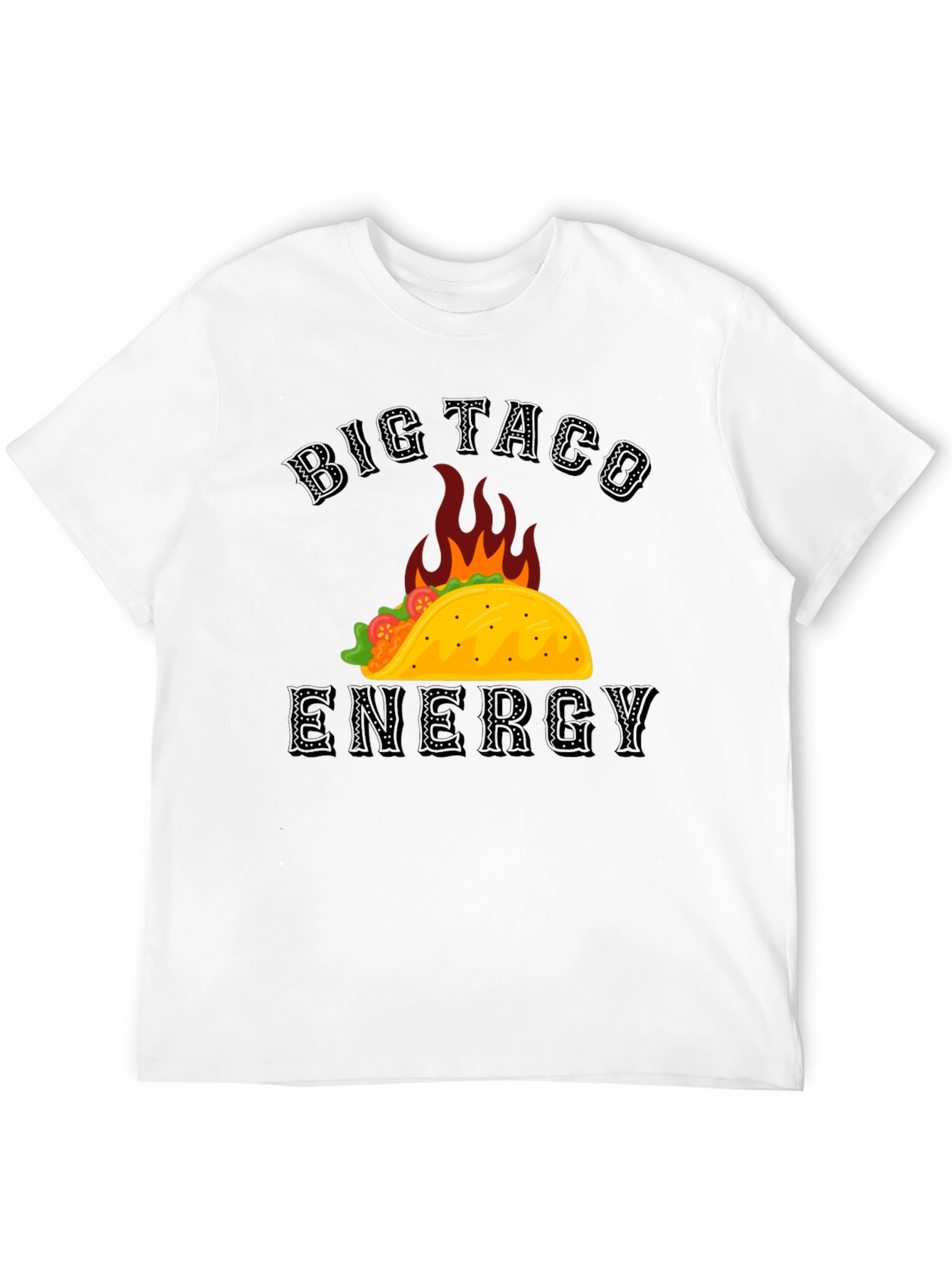 Big Taco Energy Graphic T-Shirt