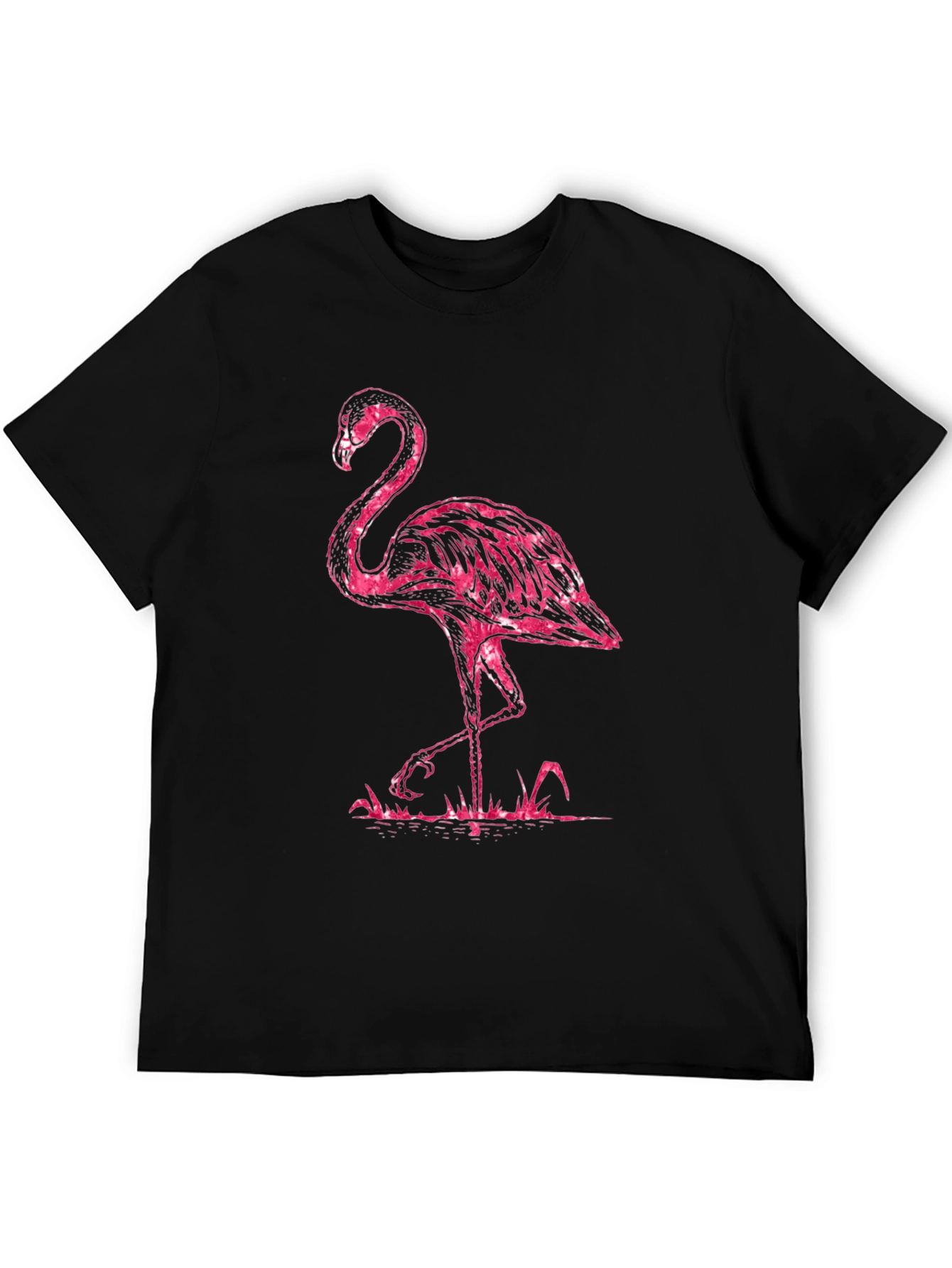 Pink Flamingo Graphic T-Shirt