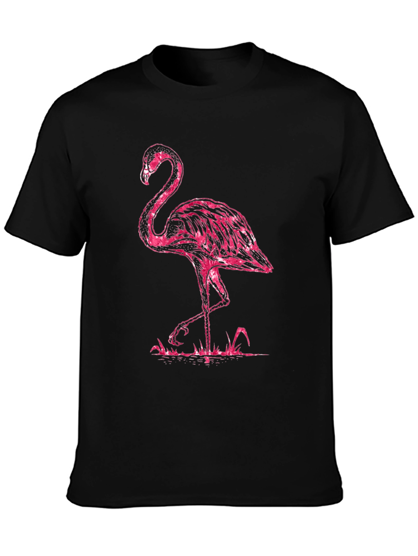 Pink Flamingo Graphic T-Shirt