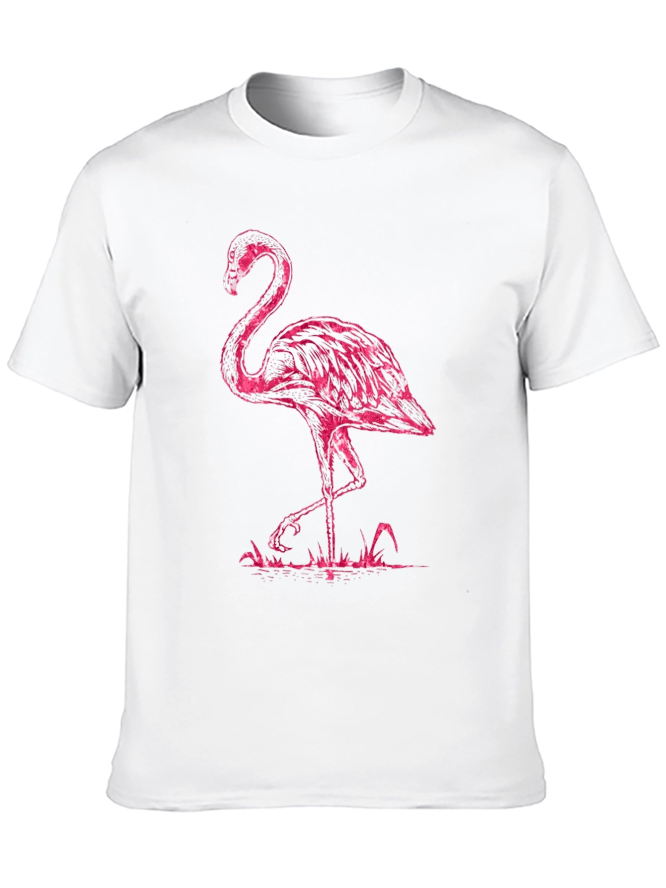 Pink Flamingo Graphic T-Shirt