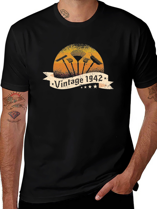 Vintage 1942 Gardening Tool T-Shirt