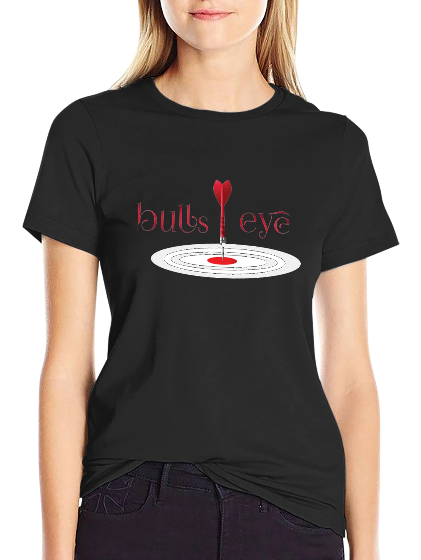 Bullseye Graphic Tee - Hit the Mark in Style