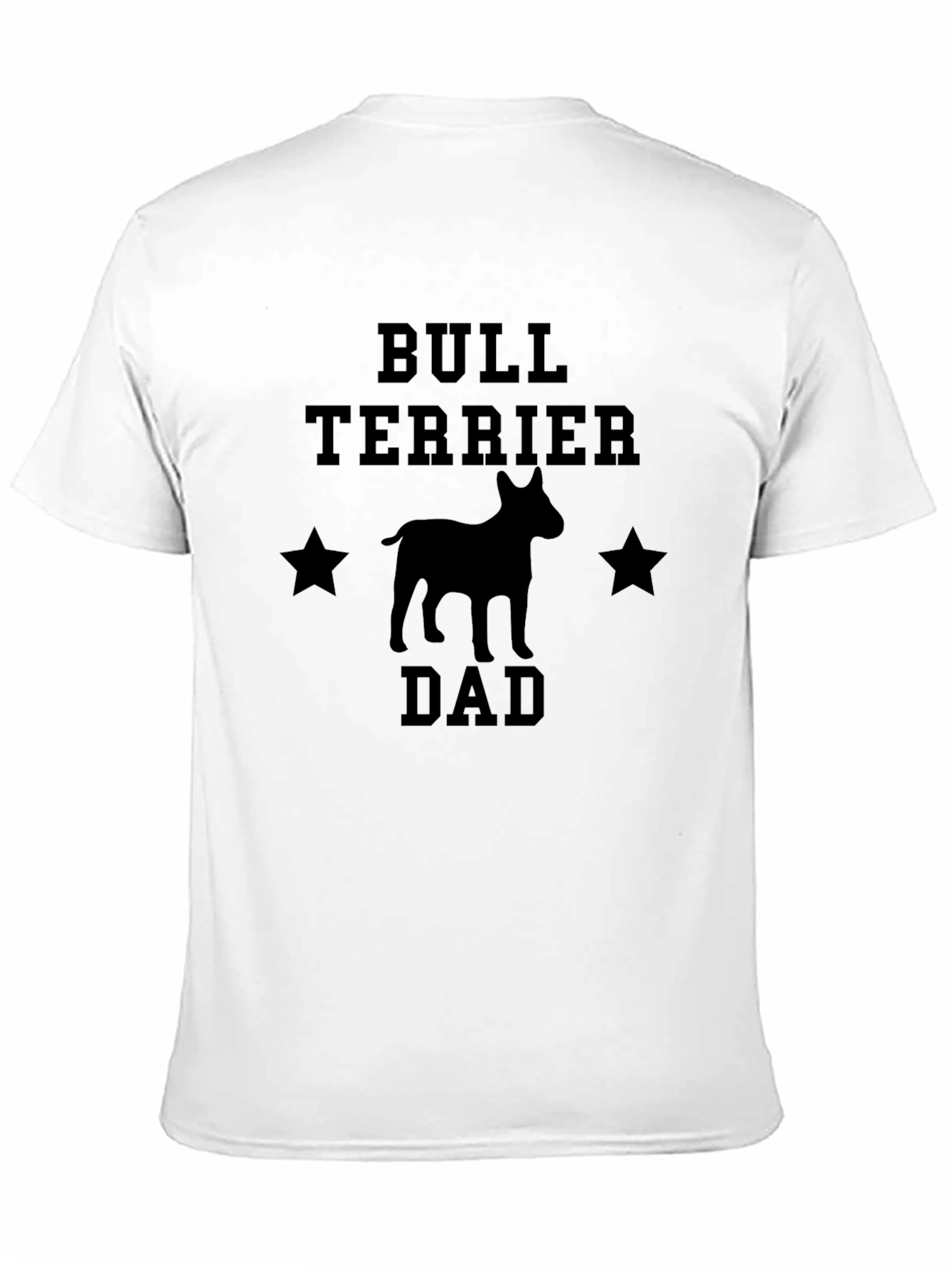 Bull Terrier Dad Graphic T-Shirt