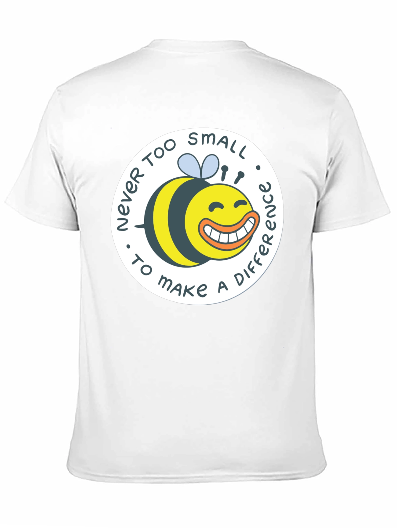 Never Too Small Bee Graphic T-Shirt