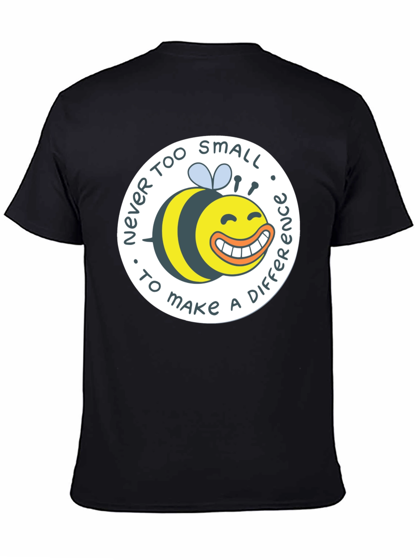 Never Too Small Bee Graphic T-Shirt