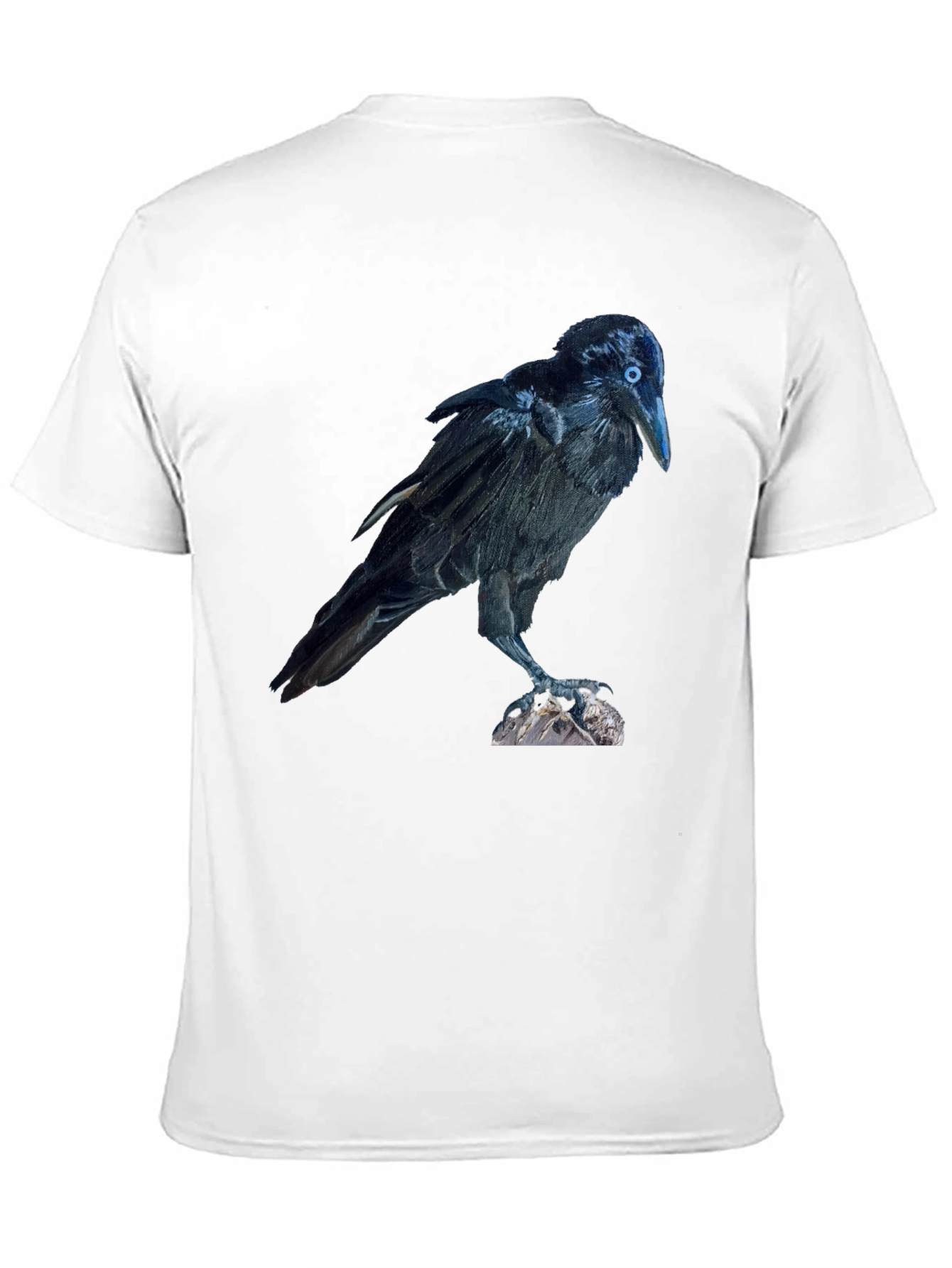 Raven Graphic Tee - Mens Black T-Shirt