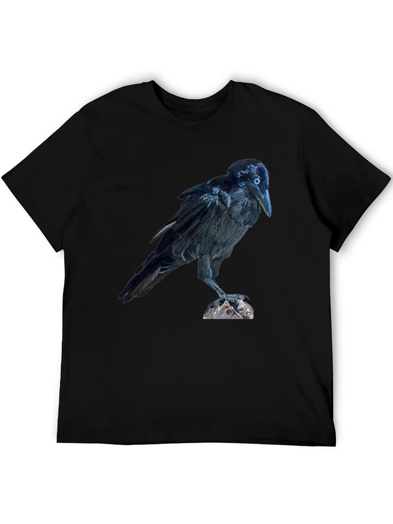 Raven Graphic Tee - Mens Black T-Shirt