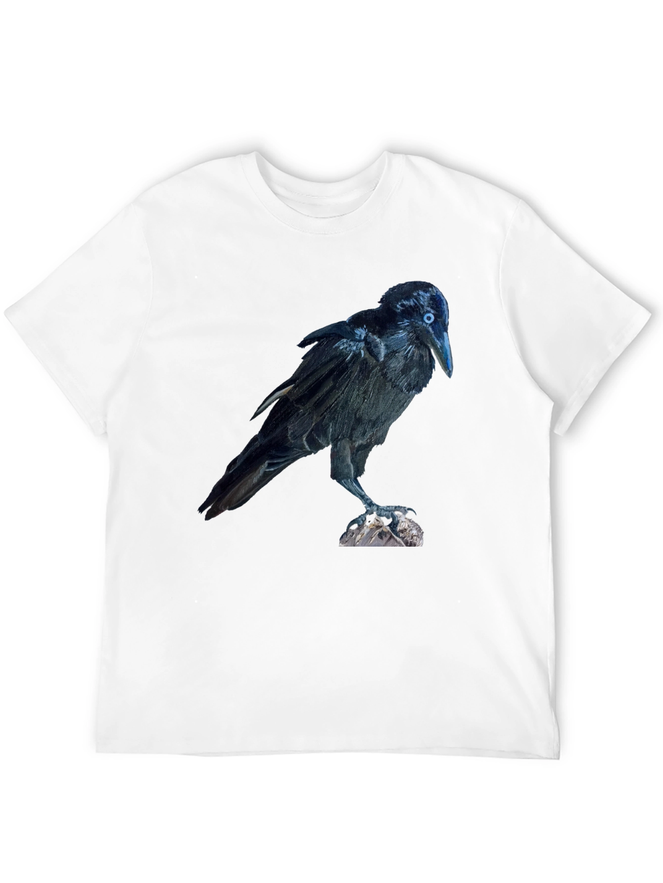 Raven Graphic Tee - Mens Black T-Shirt