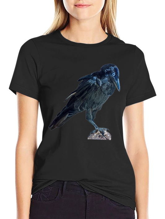 Raven Graphic Tee - Mens Black T-Shirt