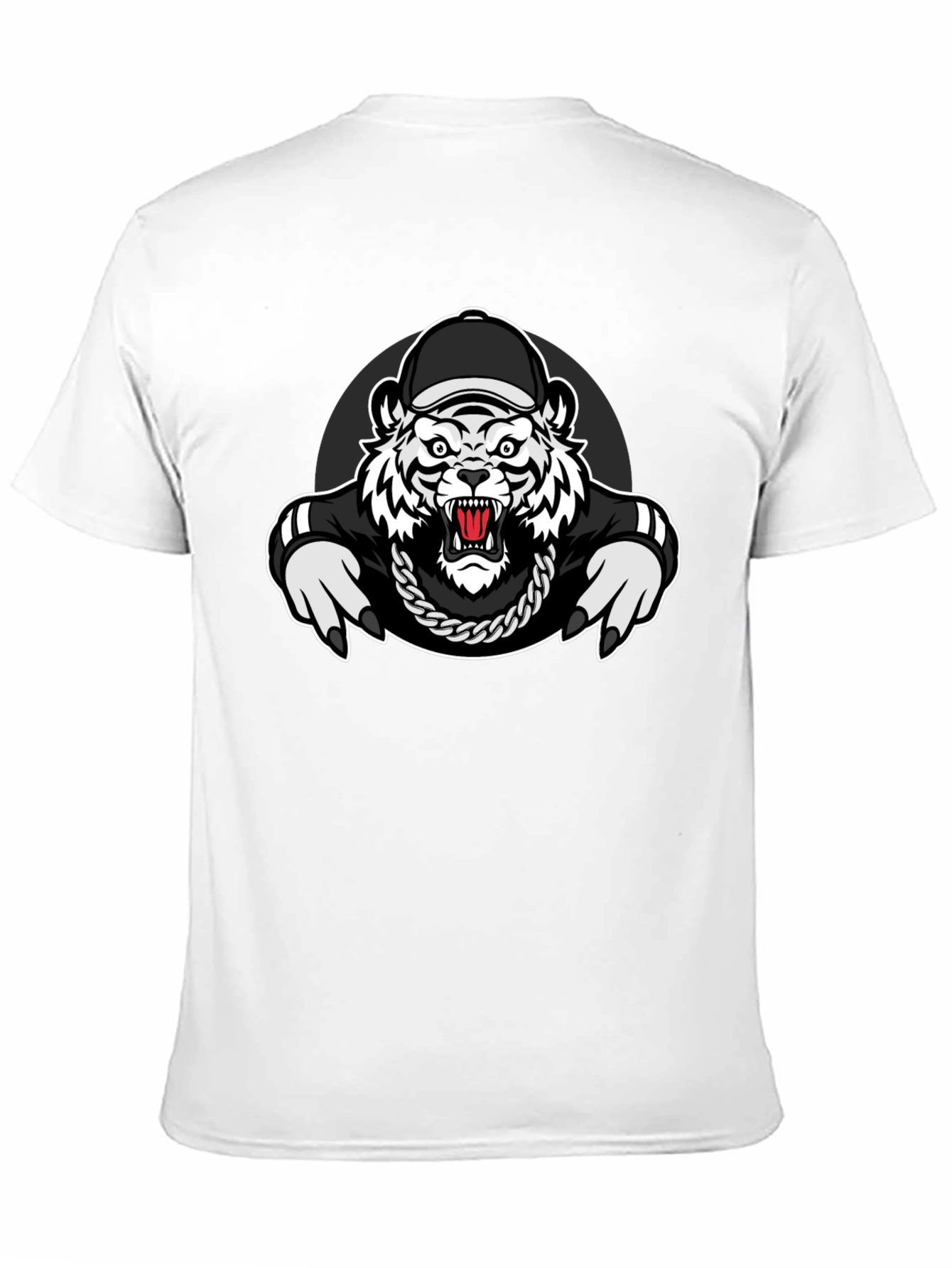 Tiger Graphic Black T-Shirt - Urban Style