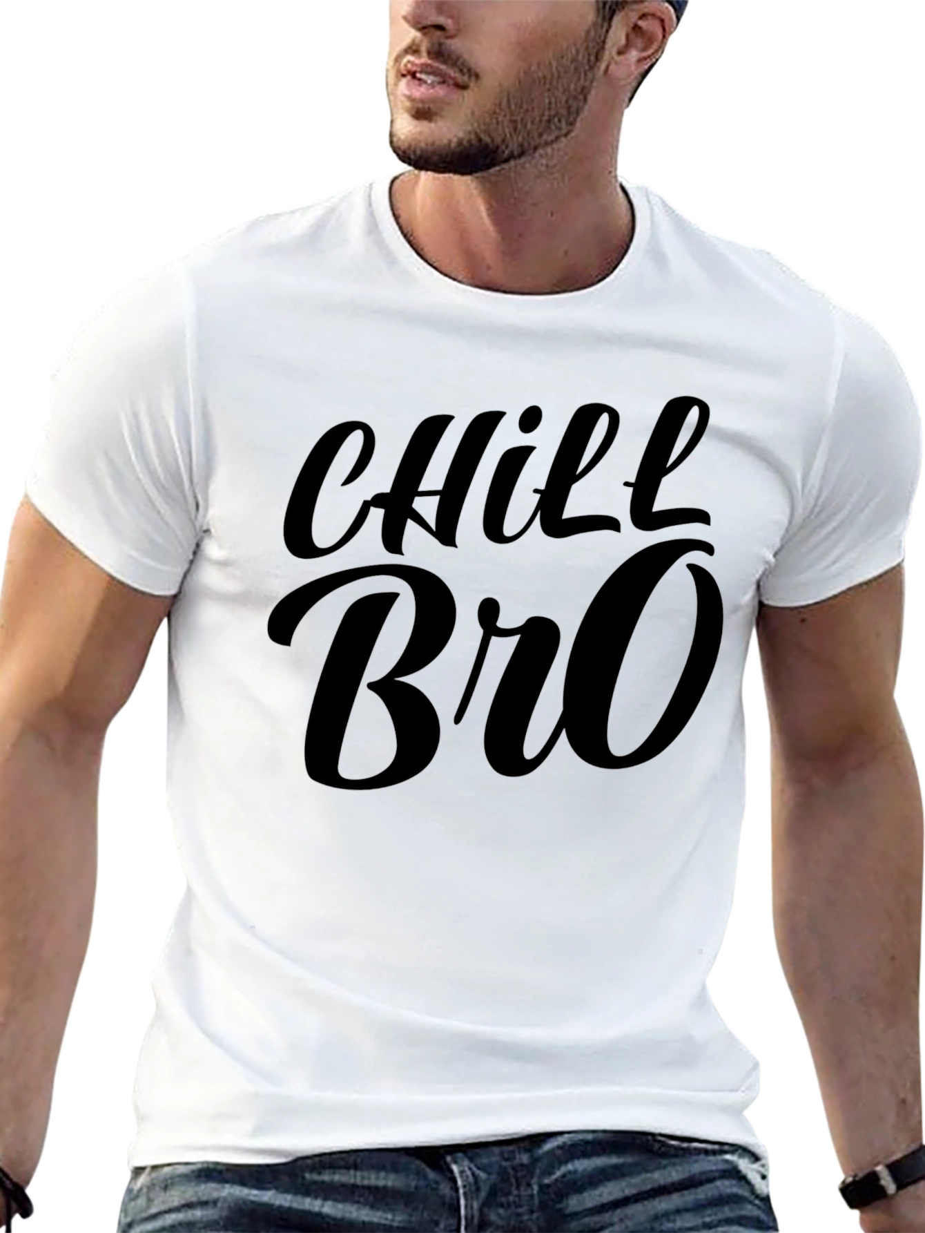 Chill Bro T-Shirt - Relaxed Vibe Casual Style