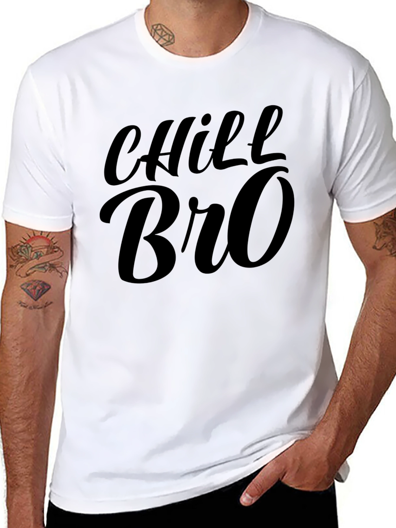 Chill Bro T-Shirt - Relaxed Vibe Casual Style
