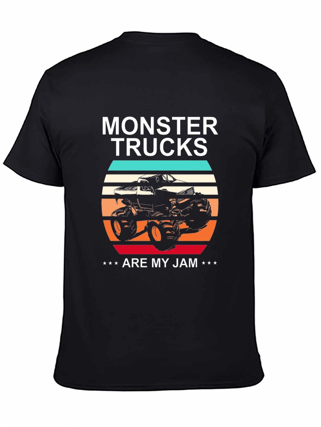 Monster Trucks Are My Jam Graphic T-Shirt