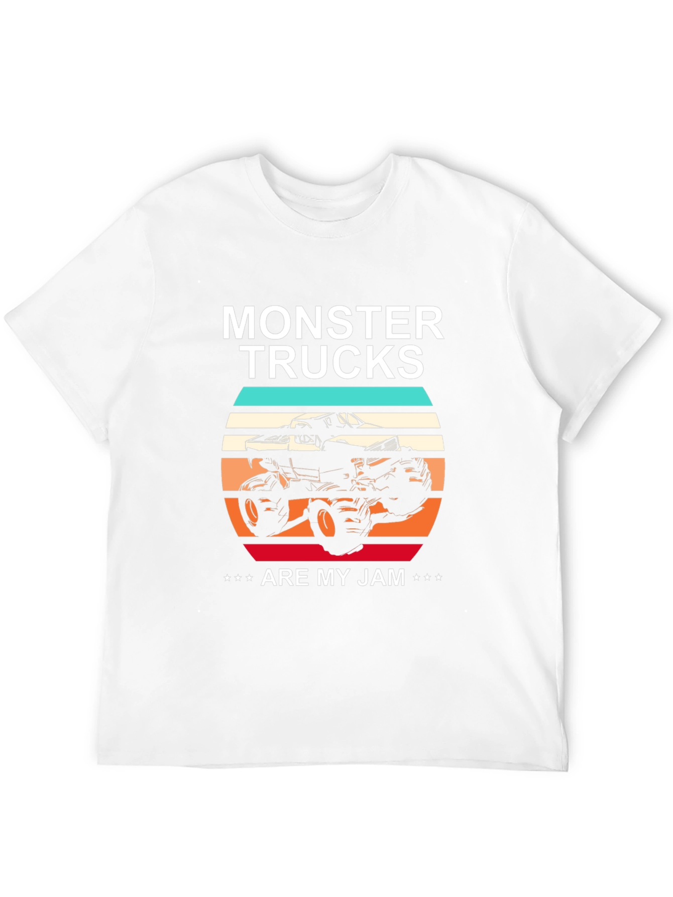 Monster Trucks Are My Jam Graphic T-Shirt