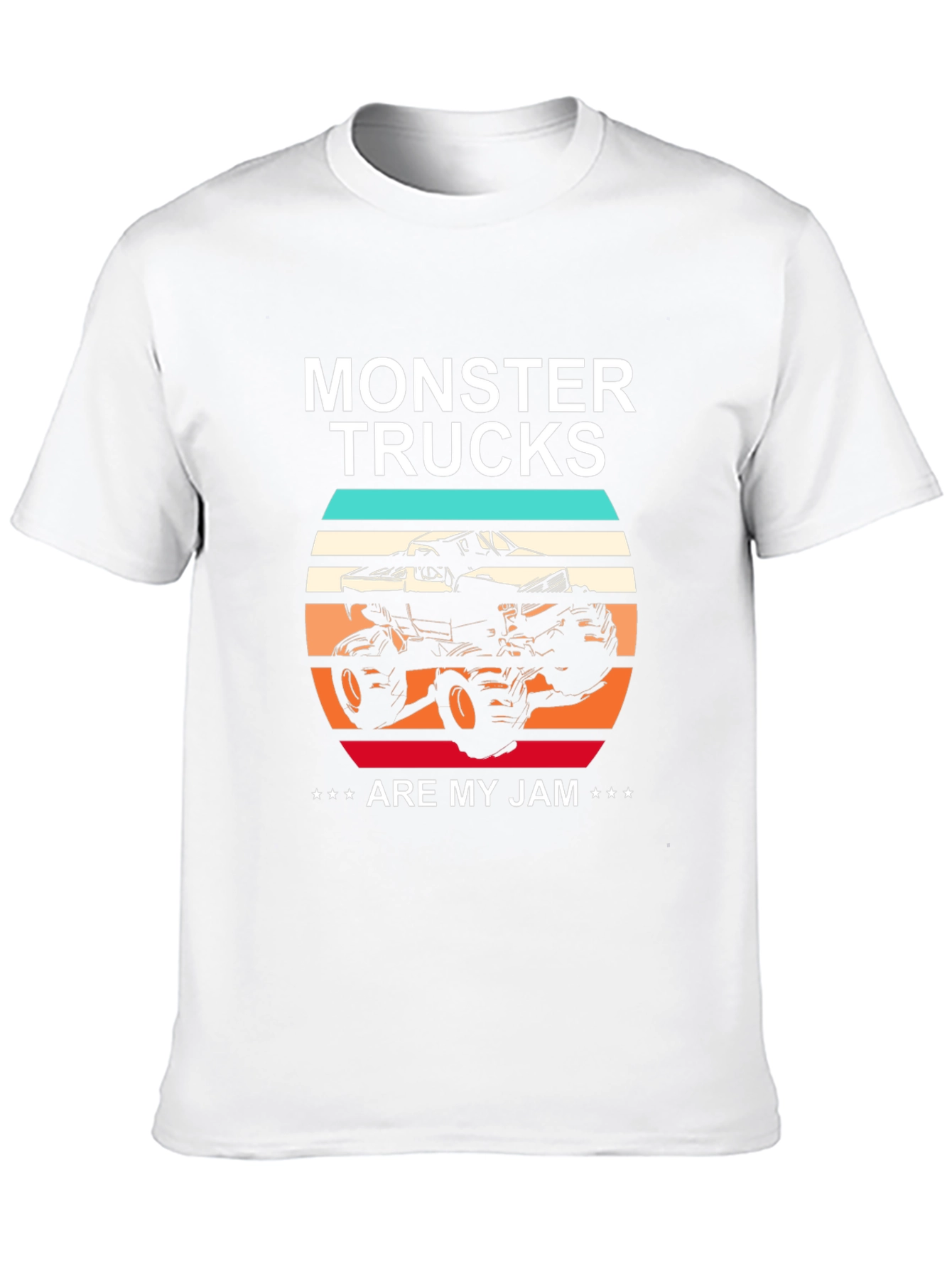 Monster Trucks Are My Jam Graphic T-Shirt