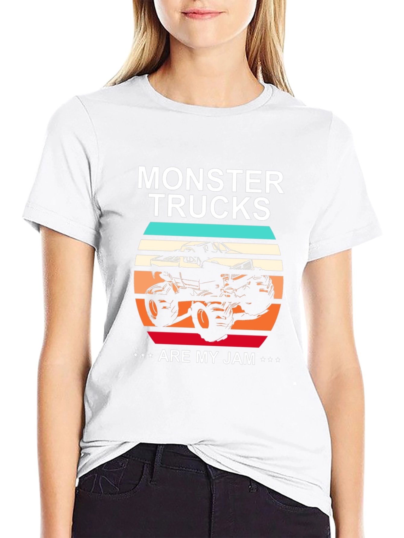 Monster Trucks Are My Jam Graphic T-Shirt