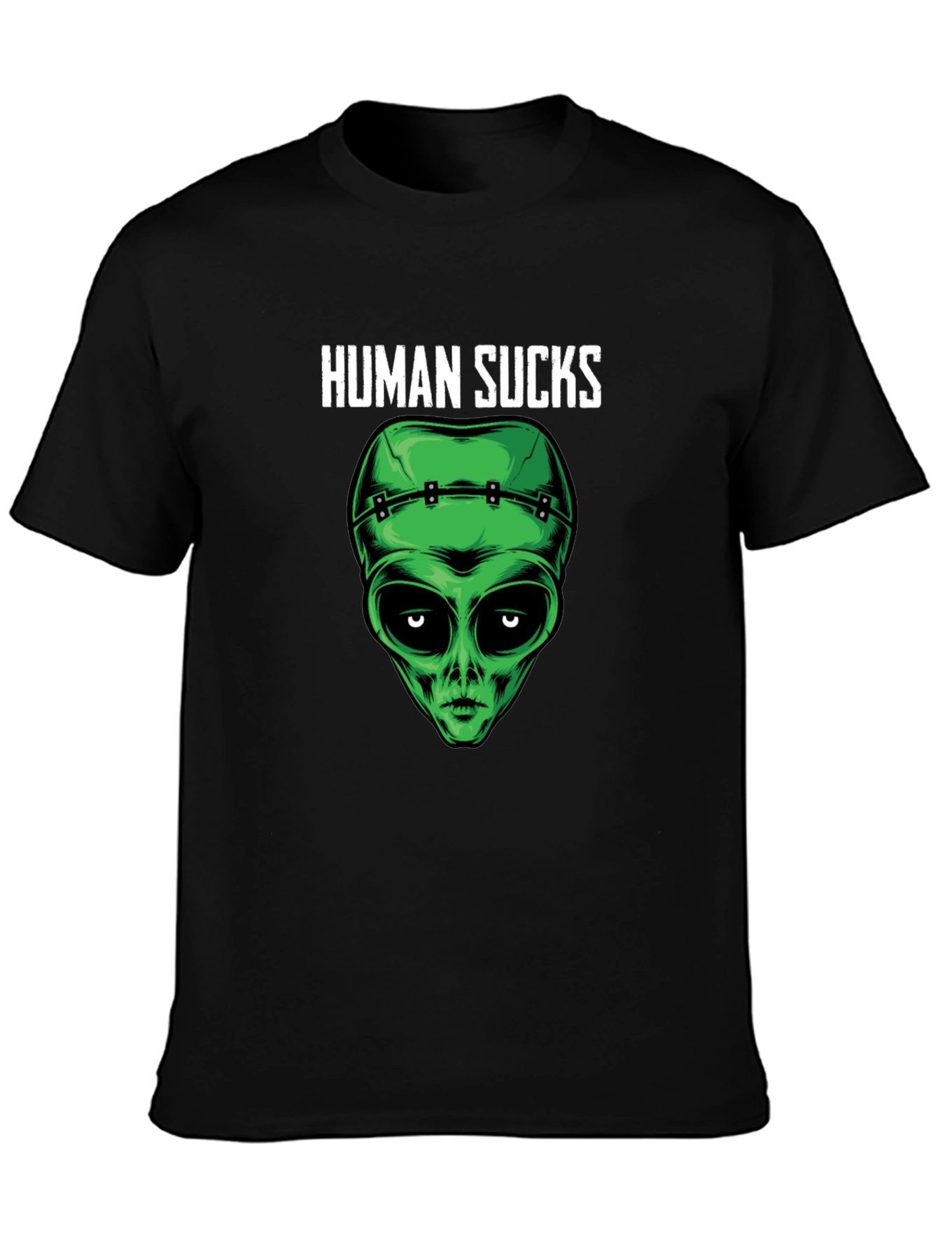 Human Sucks Alien Graphic T-Shirt