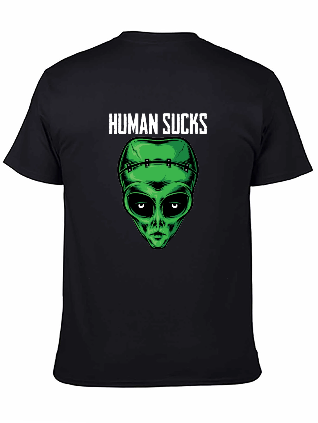 Human Sucks Alien Graphic T-Shirt