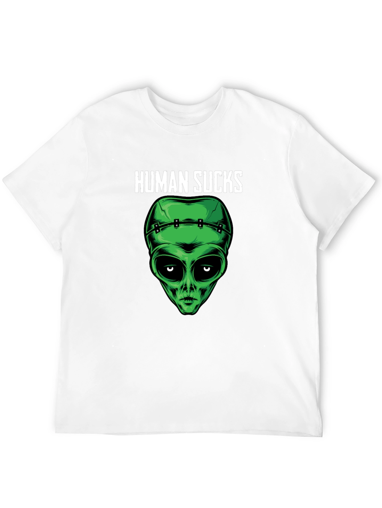 Human Sucks Alien Graphic T-Shirt