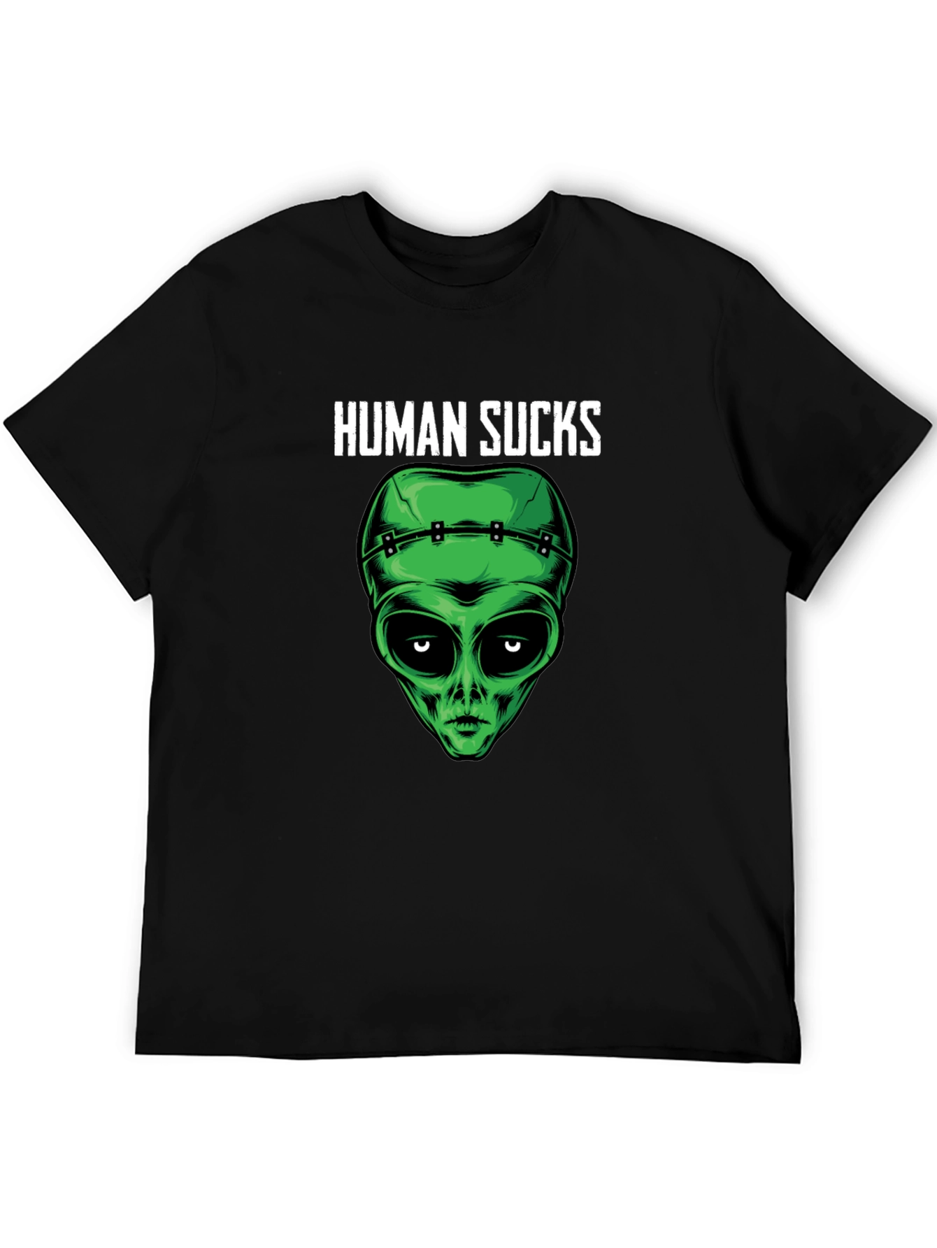 Human Sucks Alien Graphic T-Shirt
