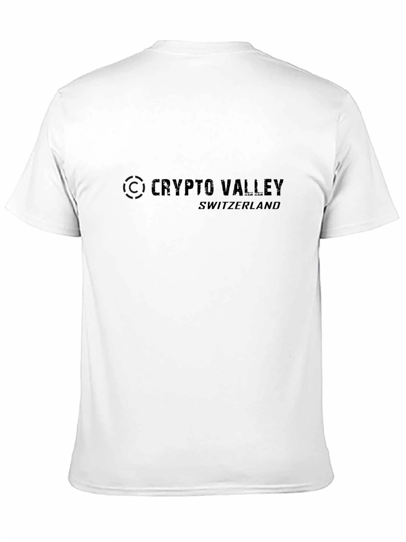 Crypto Valley Switzerland Black T-Shirt