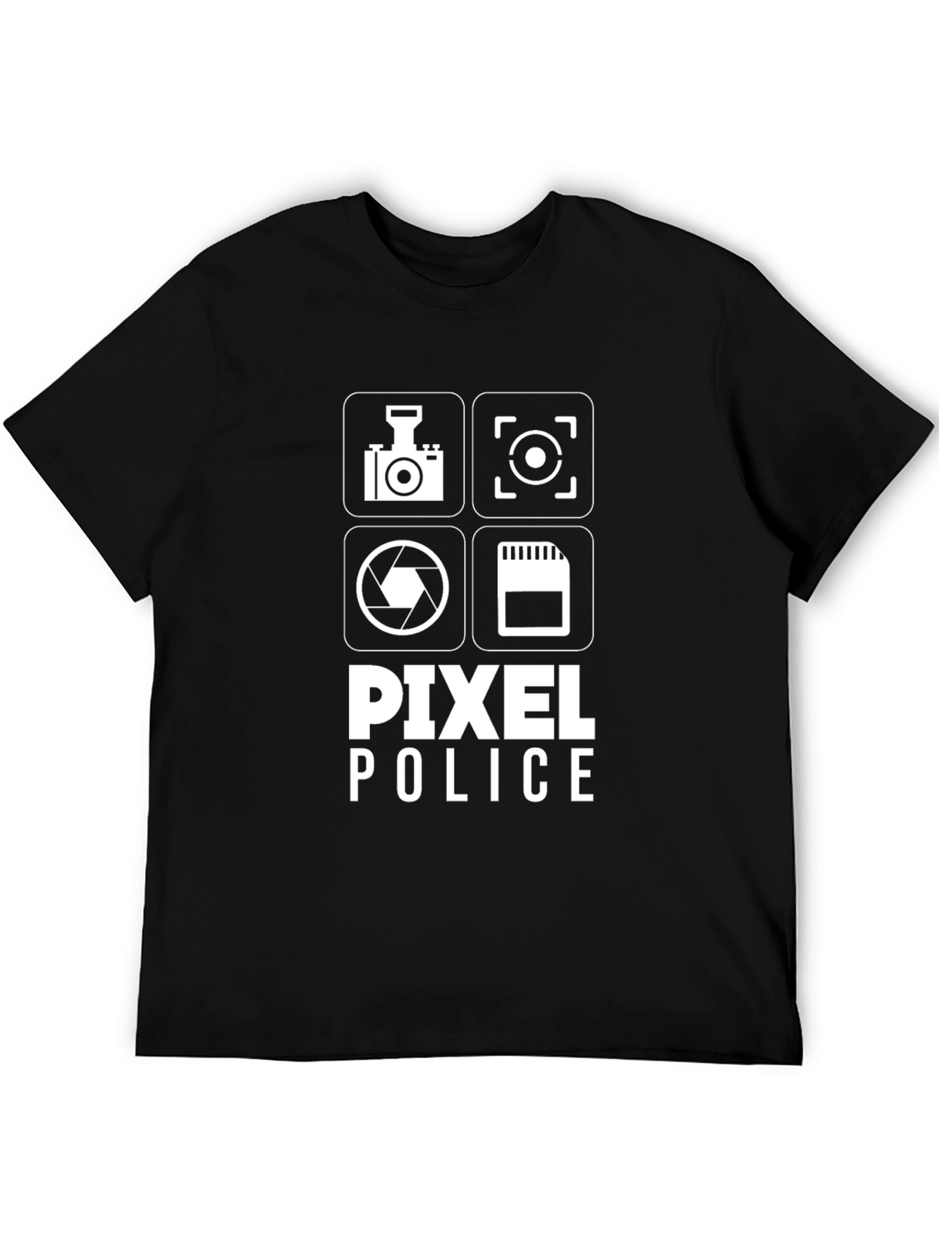 Pixel Police Graphic T-Shirt