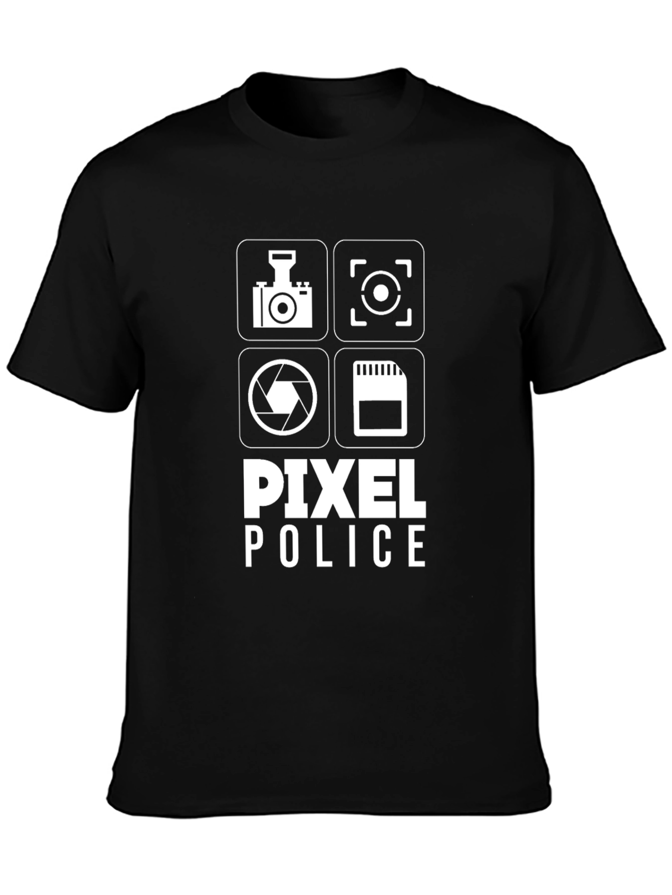 Pixel Police Graphic T-Shirt