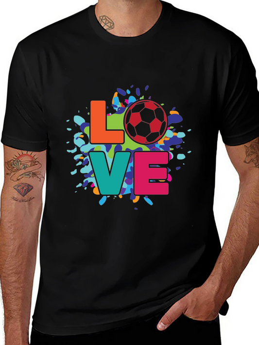 Love Soccer T-Shirt - Stylish Graphic Tee