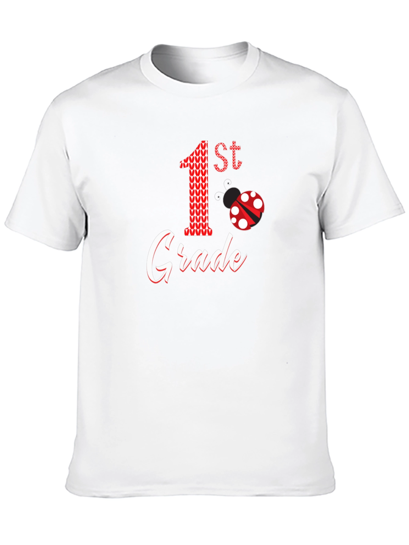1st Grade Ladybug T-Shirt - Back to School