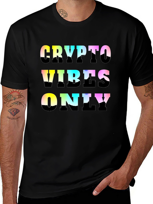Crypto Vibes Only T-Shirt - Graphic Tee