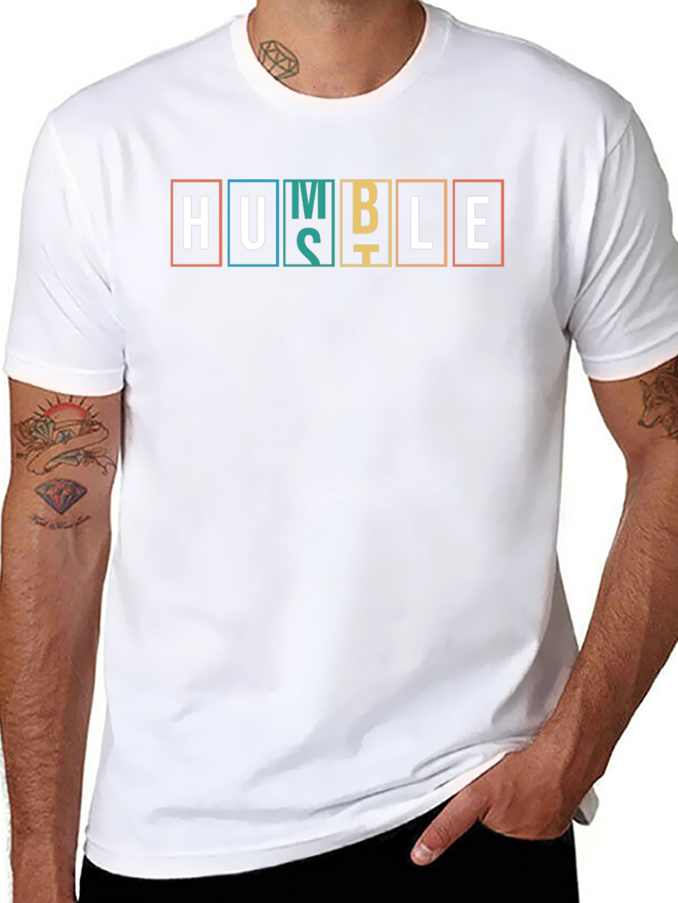 Humble Hustle Graphic T-Shirt - Stylish & Comfortable