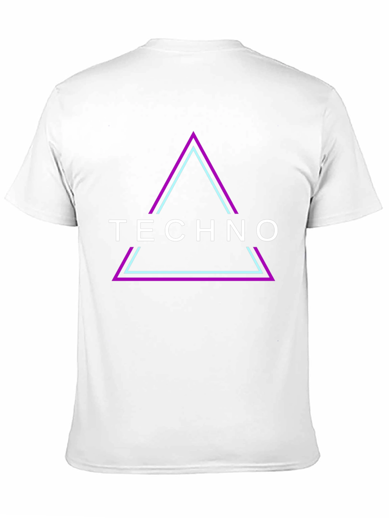 Techno Triangle Graphic T-Shirt