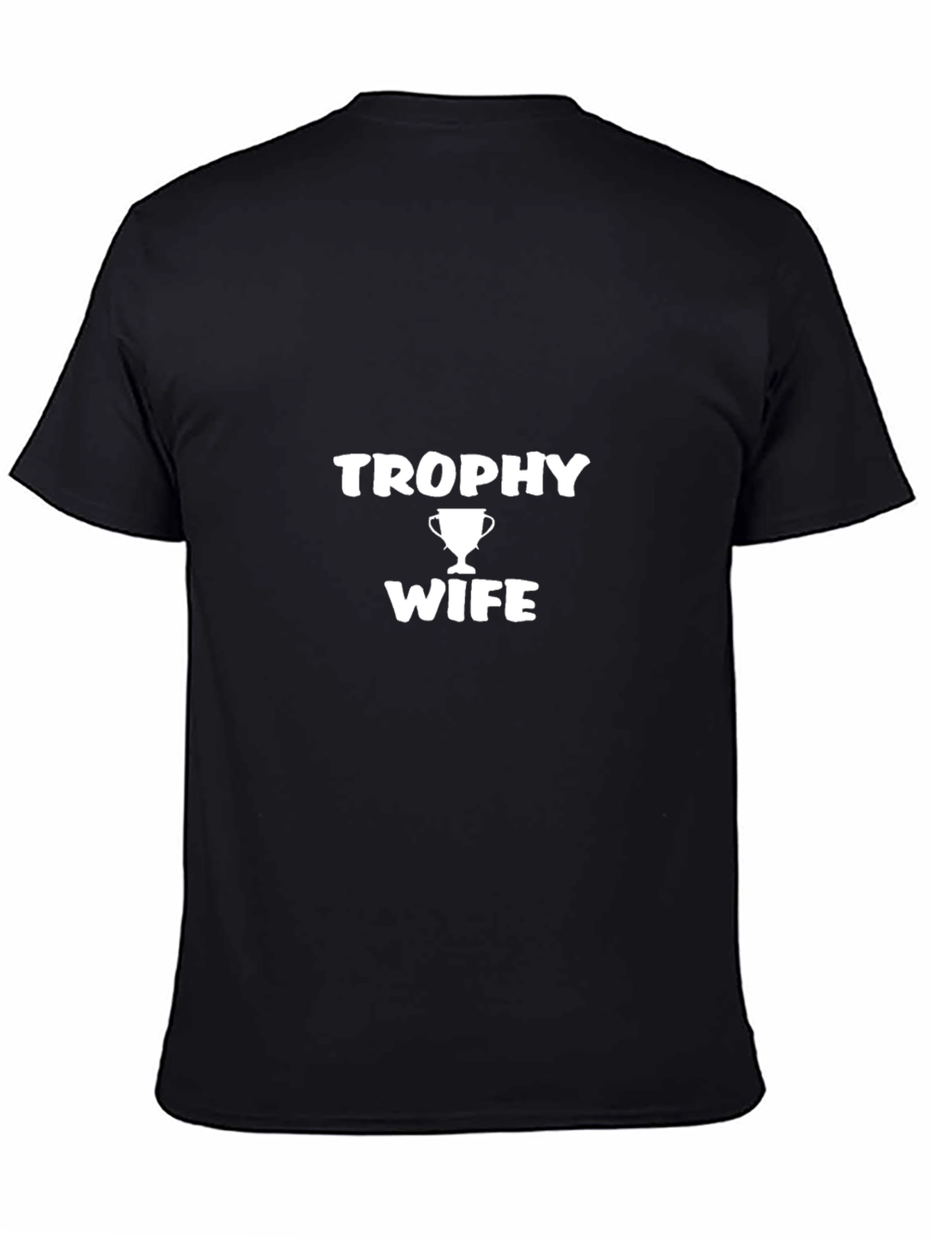 Trophy Wife Graphic Tee - Black